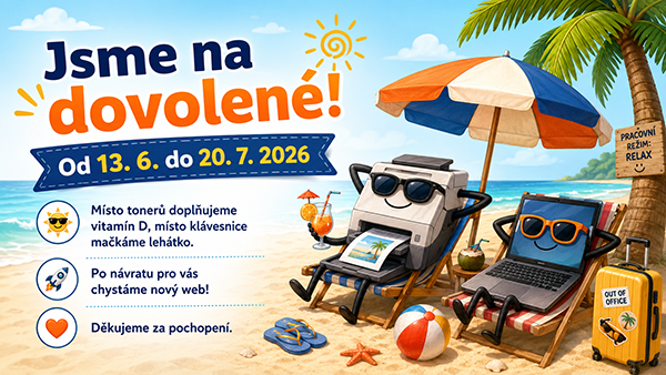 Jsme na dovolené!