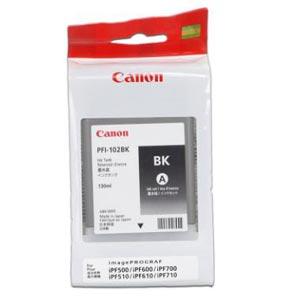 Inkoust Canon PFI-102Bk black