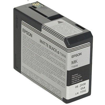 Inkoust Epson T5808 C13T580800 matte black