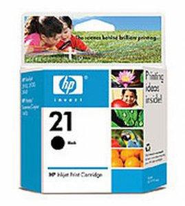 Inkoust HP 21 C9351AE black