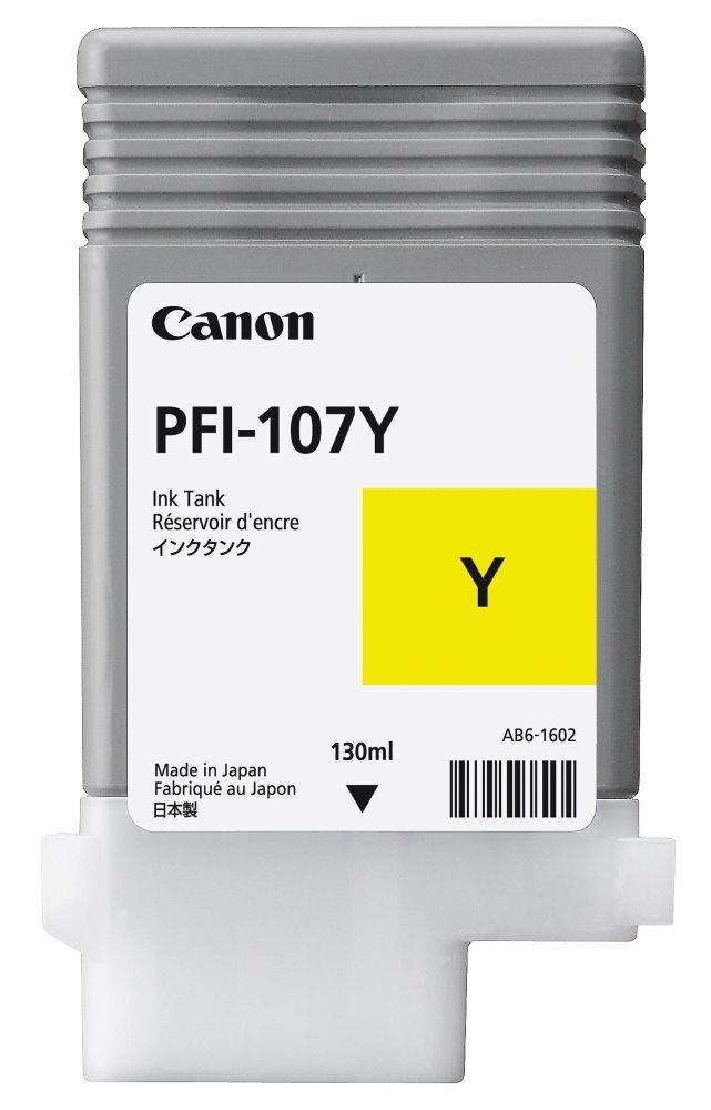 Inkoust Canon PFI-107y yellow 130ml