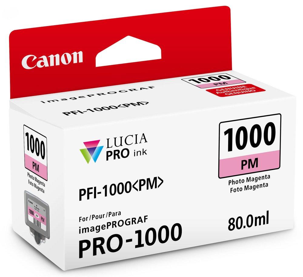Inkoust Canon PFI-1000PM 0551C001 photo magenta 80ml