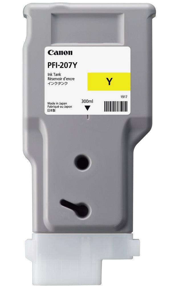 Inkoust Canon PFI-207Y yellow
