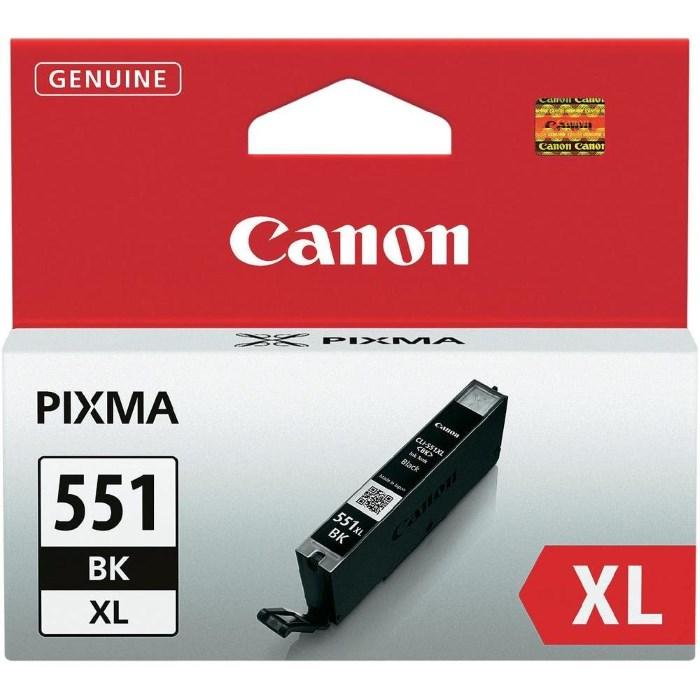 Inkoust Canon CLI-551Bk XL black