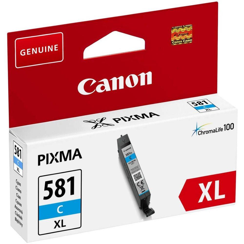 Inkoust Canon CLI-581C XL cyan