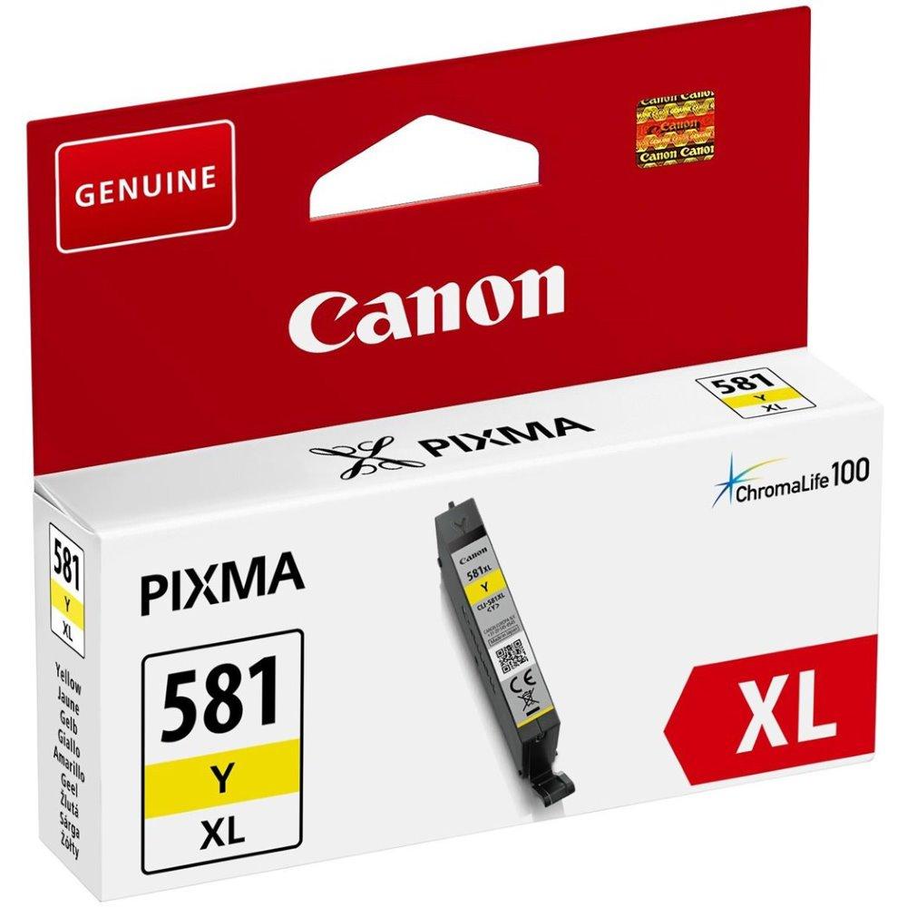 Inkoust Canon CLI-581Y XL yellow