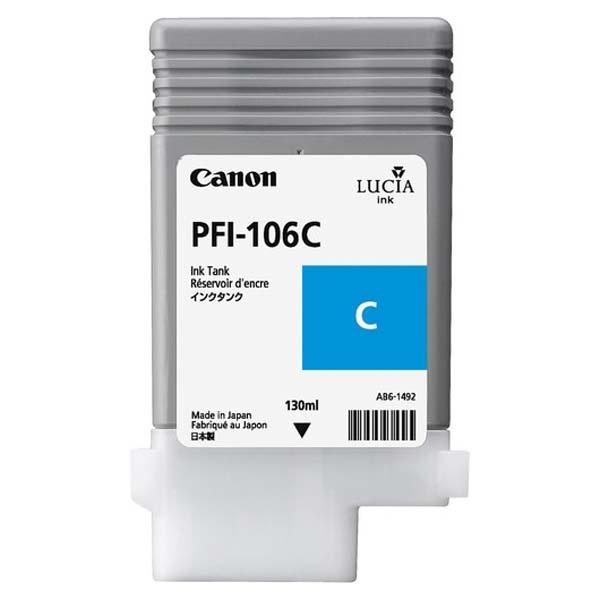 Inkoust Canon PFI-106C cyan