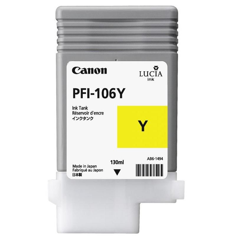 Inkoust Canon PFI-106Y yellow