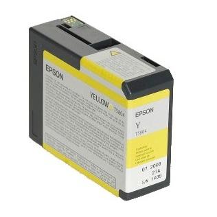 Inkoust Epson T5804 C13T580400 yellow