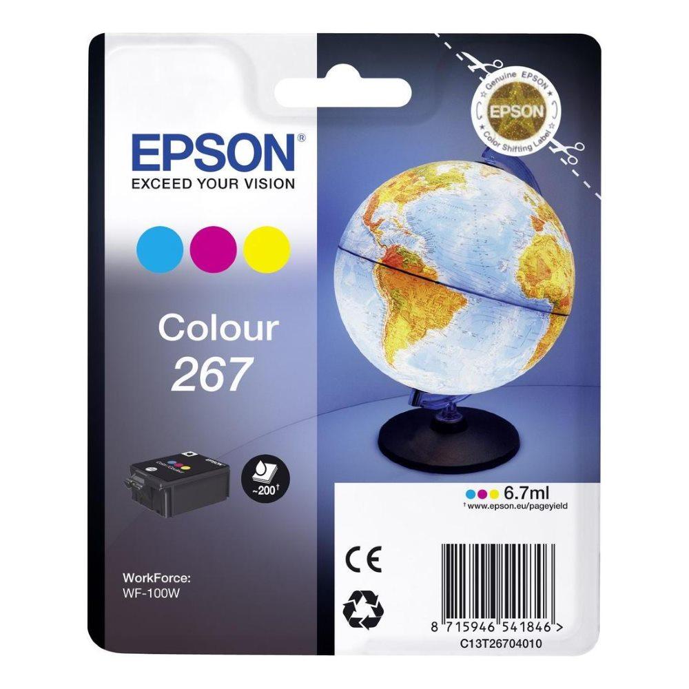 Inkoust Epson 267 C13T26704010 CMY multipack