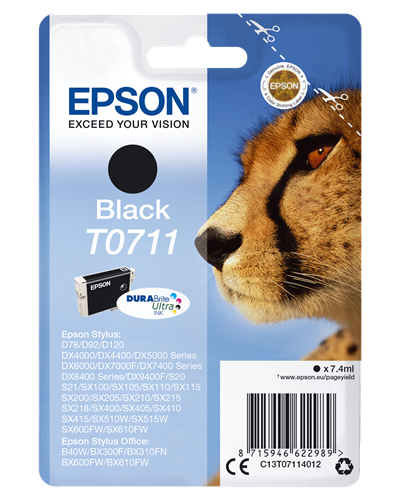 Inkoust Epson T0711 C13T07114012 black