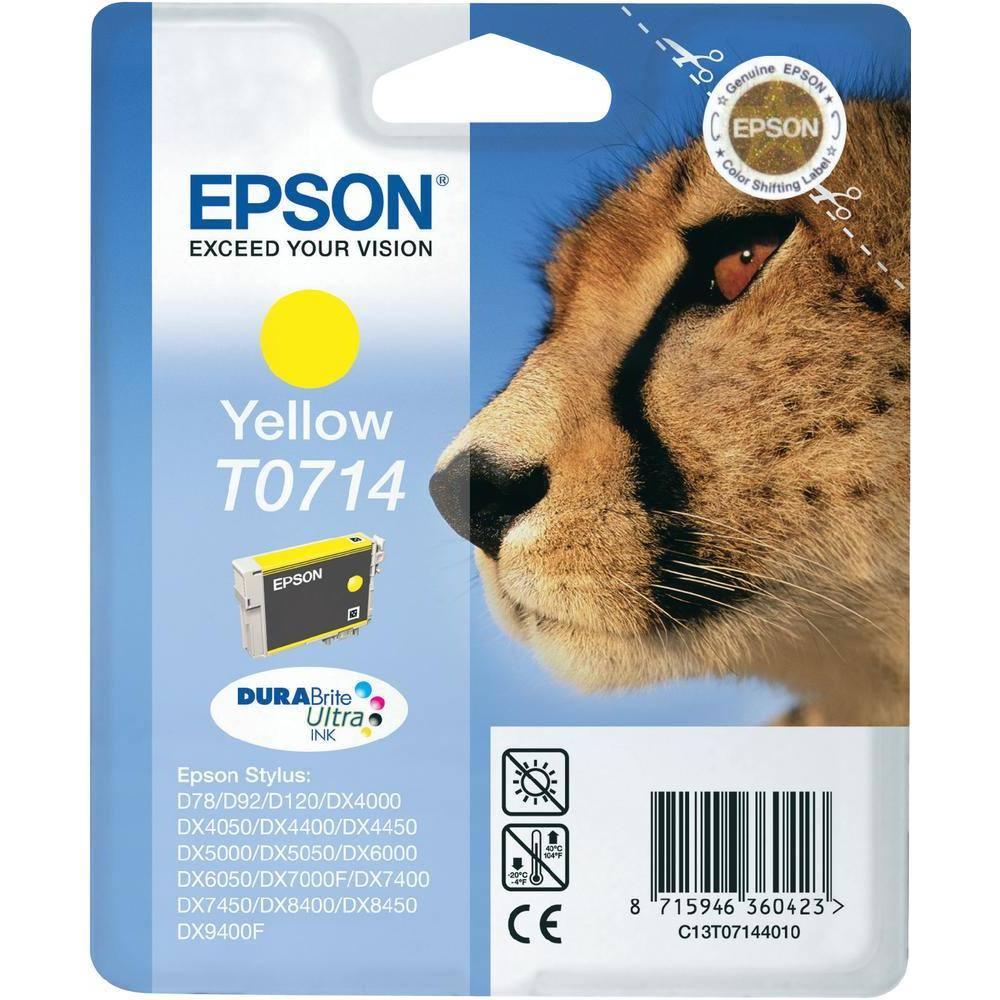 Inkoust Epson T0714 C13T07144012 yellow