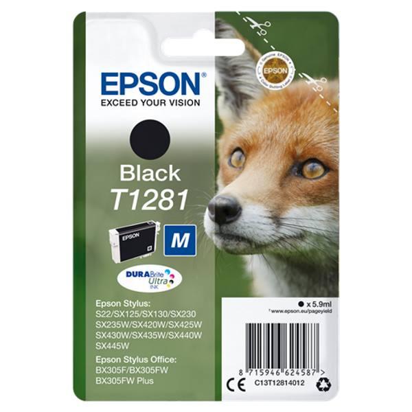 Inkoust Epson T1281 C13T12814012 black