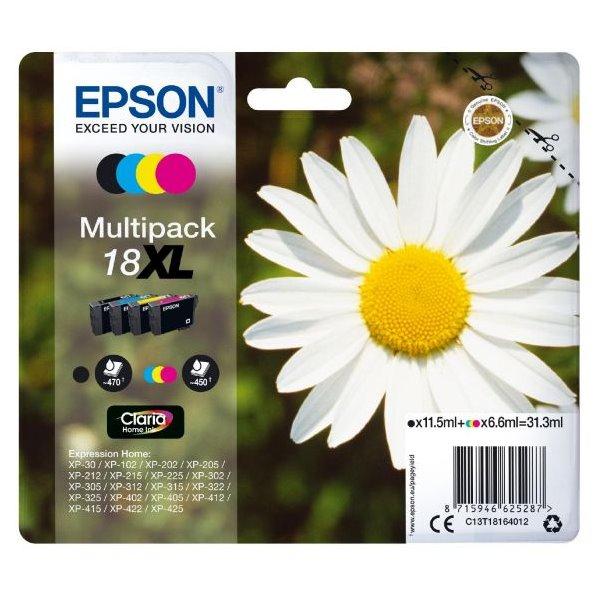 Inkoust Epson 18XL C13T18164012 CMYK multipack