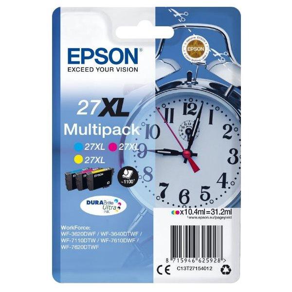 Inkoust Epson 27XL C13T27154012 CMY multipack