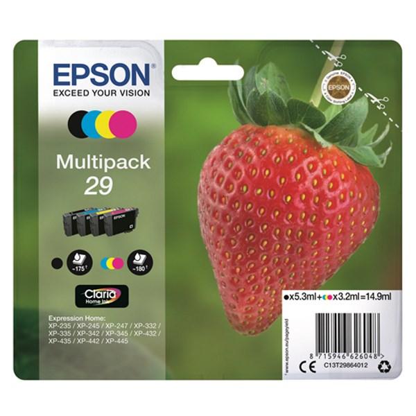 Inkoust Epson 29 C13T29864012 CMYK multipack