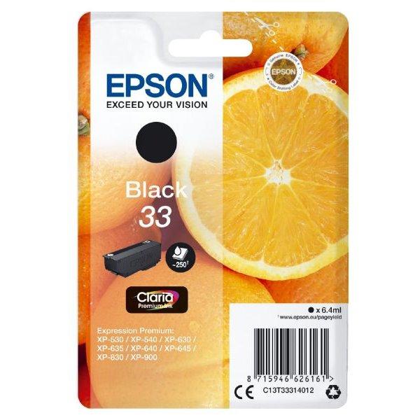 Inkoust Epson 33 C13T33314012 black