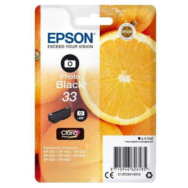 Inkoust Epson 33 C13T33414012 black