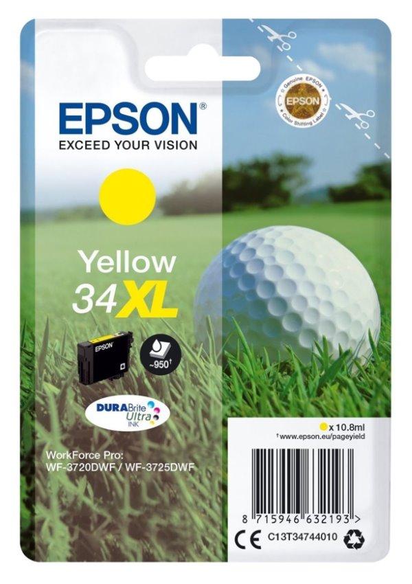 Inkoust Epson 34XL C13T34744010 yellow