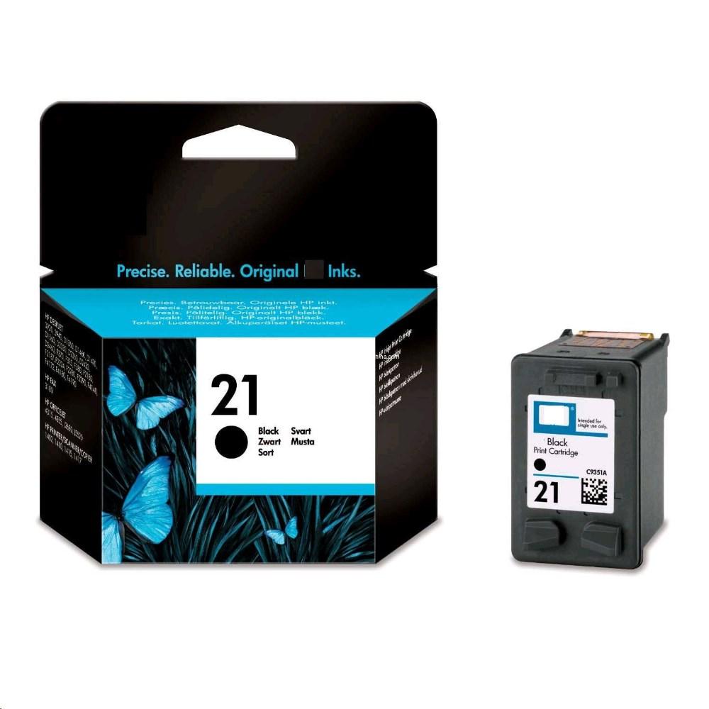 Inkoust HP 21 C9351AE black