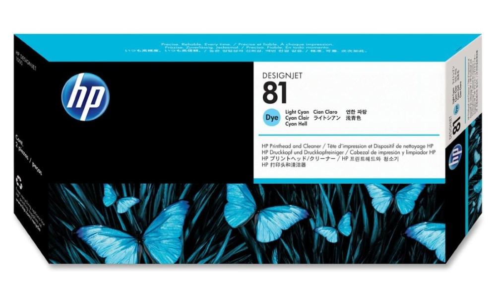 Printhead HP 81 C4954A light cyan