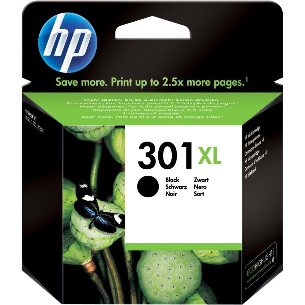 Inkoust HP 301XL CH563EE black