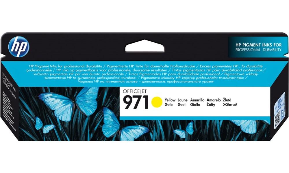 Inkoust HP 971 CN624AE yellow