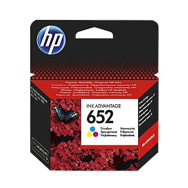Inkoust HP 652 F6V24AE color