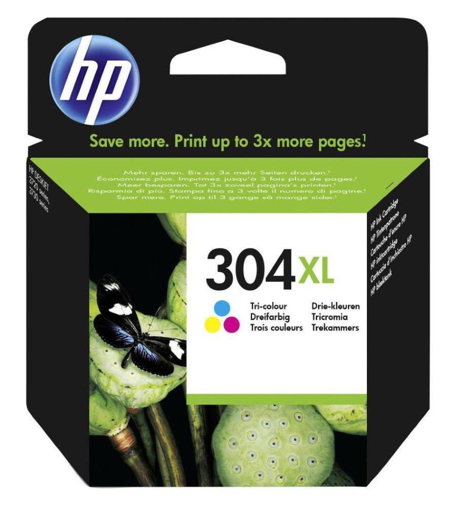 Inkoust HP 304XL N9K07AE color
