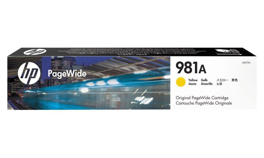 Inkoust HP 981A J3M70A yellow 6000K
