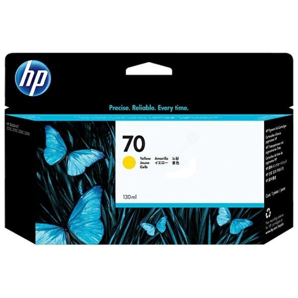 Inkoust HP 70 C9454A yellow