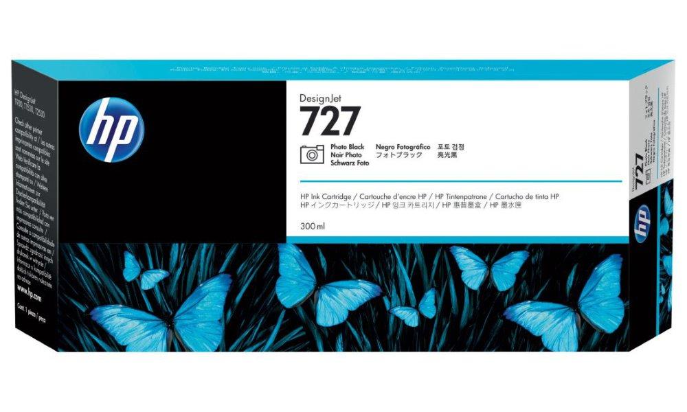 Inkoust HP 727 F9J79A photo black