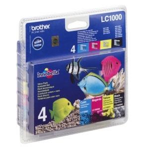 Inkoust Brother LC-1000 VALBP multipack