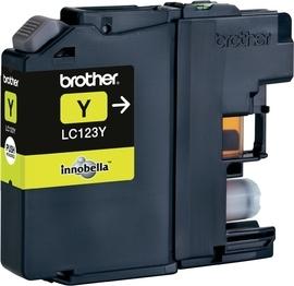 Inkoust Brother LC123Y yellow