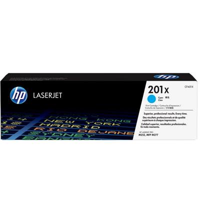Toner HP 201X CF401X cyan