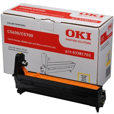 Drum OKI 43381705 yellow 20000K