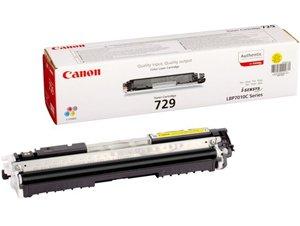 Toner Canon CRG-729Y 4367B002 yellow