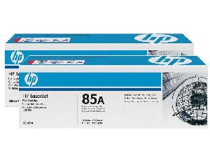 Toner HP 85A CE285AD black 2-pack