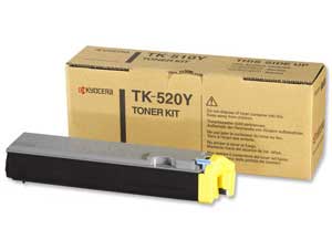 Toner Kyocera TK-520Y 1T02HJCEU0 yellow