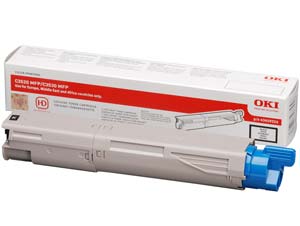 Toner OKI 43459324 black 2500K