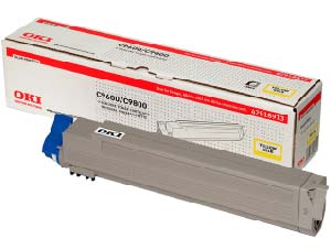 Toner OKI 42918913 yellow 15000K