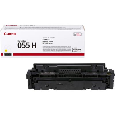 Toner Canon CRG-055H 3017C002 yellow