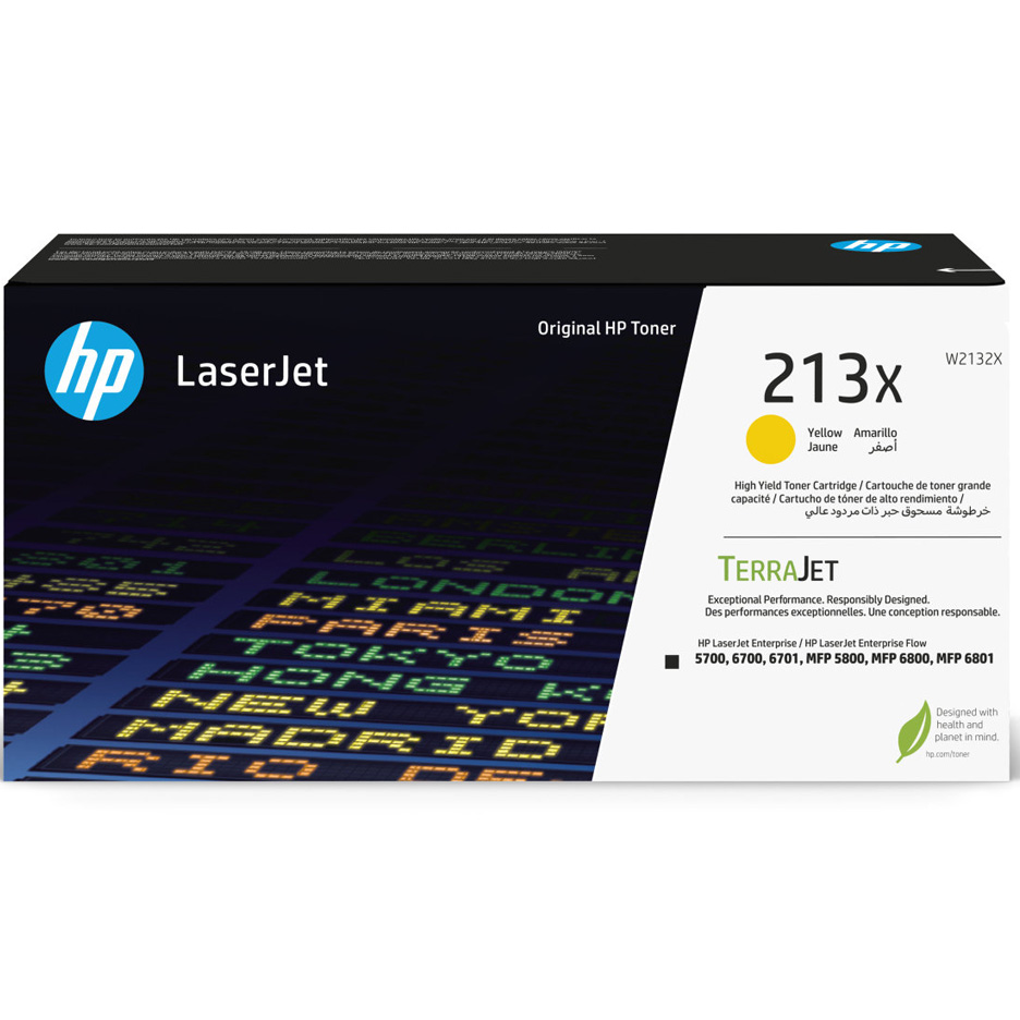 Toner HP 213X W2132X yellow 6000K