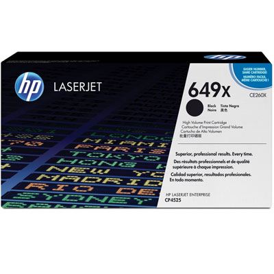 Toner HP 649X CE260X black