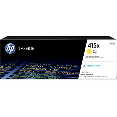 Toner HP 415X W2032X yellow 6000K