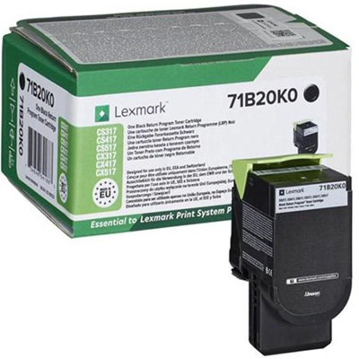 Toner Lexmark 71B20K0 black