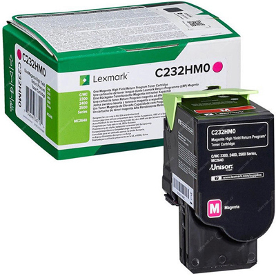 Toner Lexmark C232HM0 magenta 2300K