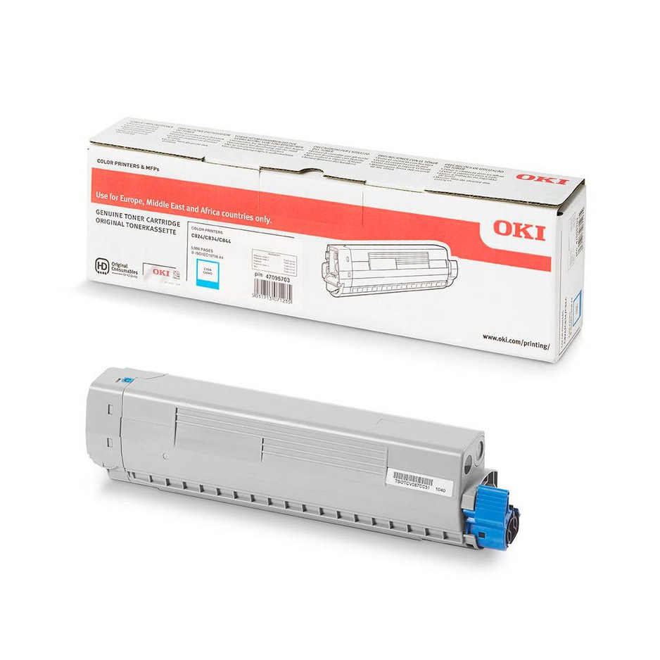 Toner OKI 47095703 cyan 5000K