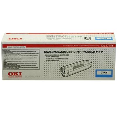 Toner OKI 42127456 cyan 5000K