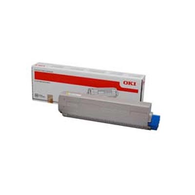 Toner OKI 44844613 yellow 7300K